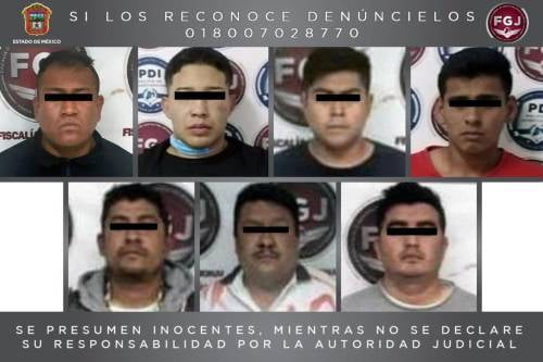 Vinculan a proceso a siete roba coches de Coyotepec, Ecatepec y Melchor Ocampo